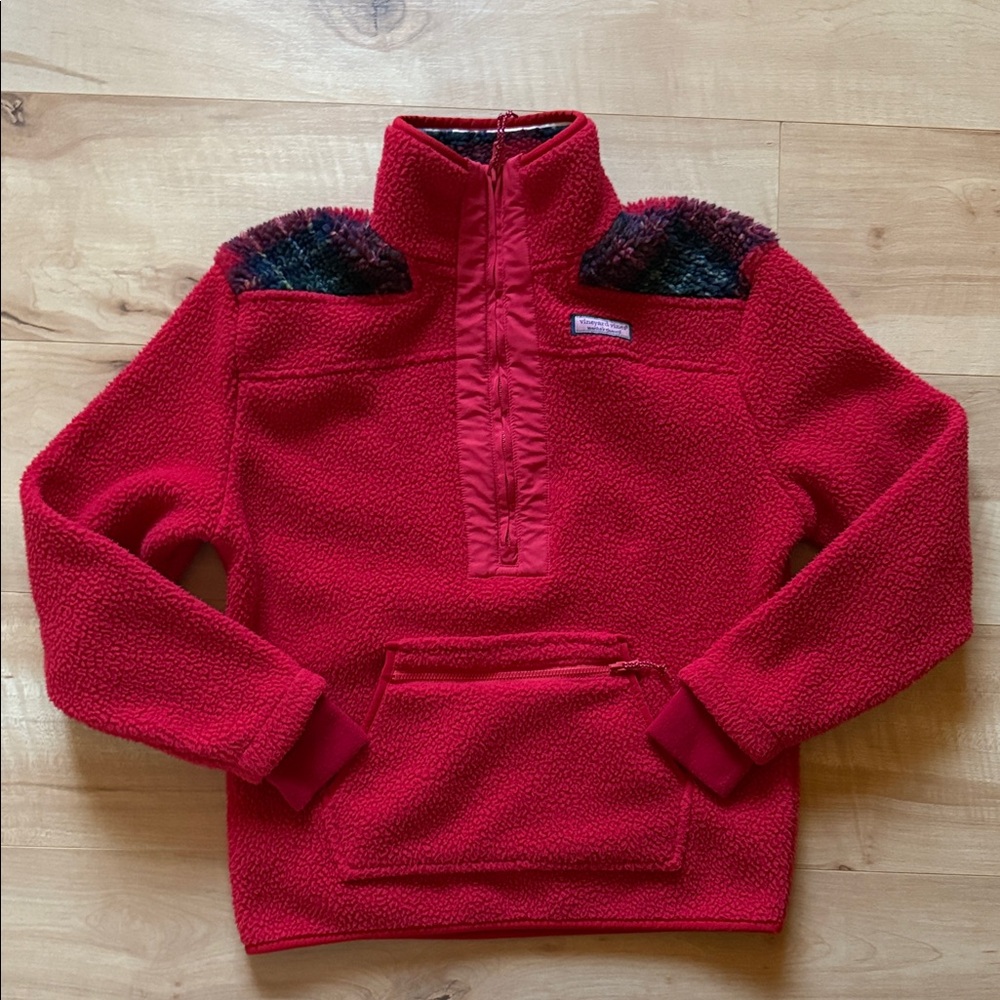 Vineyard Vines Apres Tartan Supershep Pullover , Size XXSmall